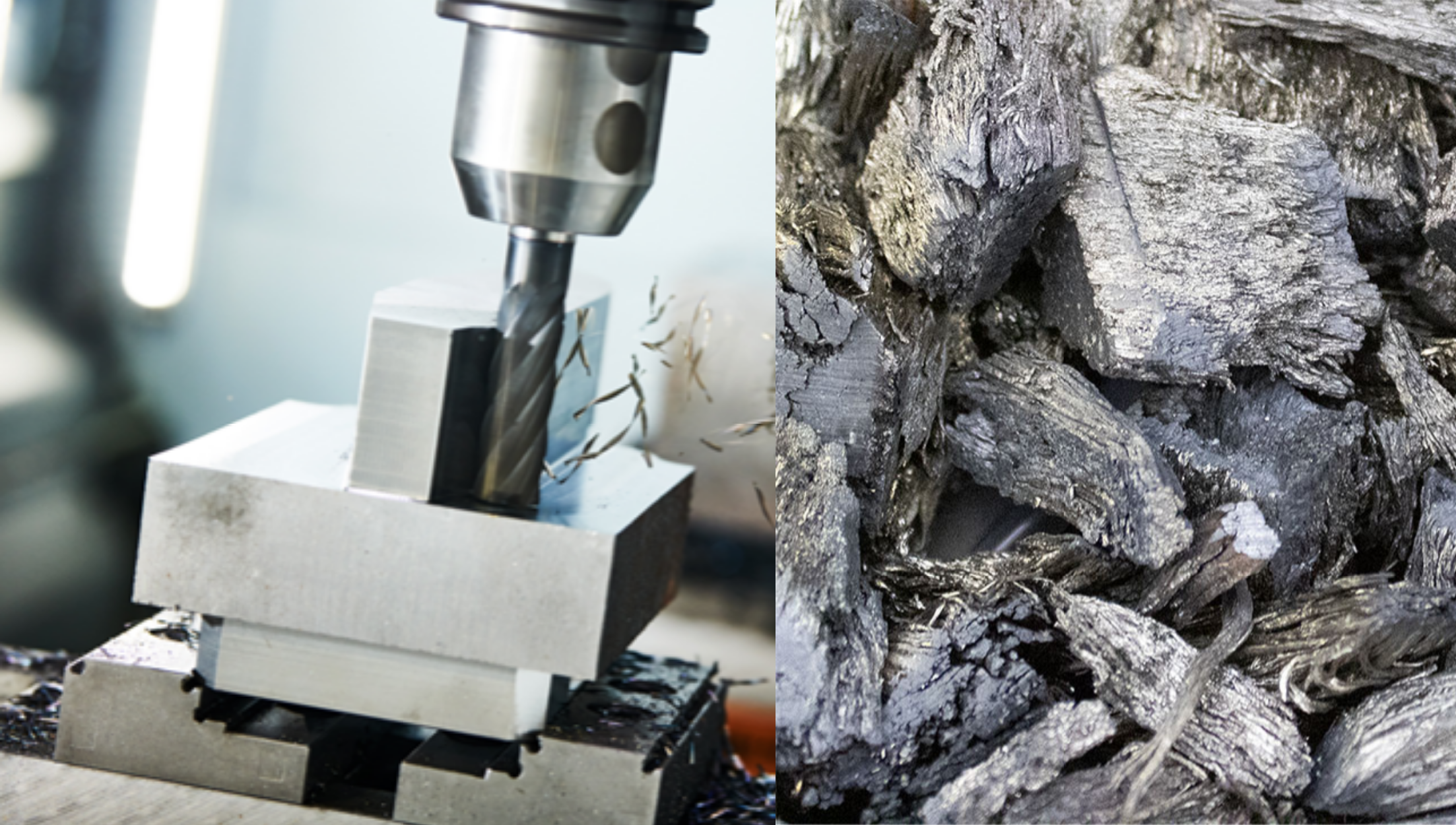 Machining and Raw samarium